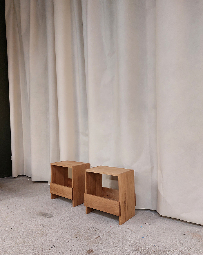 Stoolbox by Thomas Schnur through Edition 33, as seen at Passagen Interior Design Week Cologne 2024