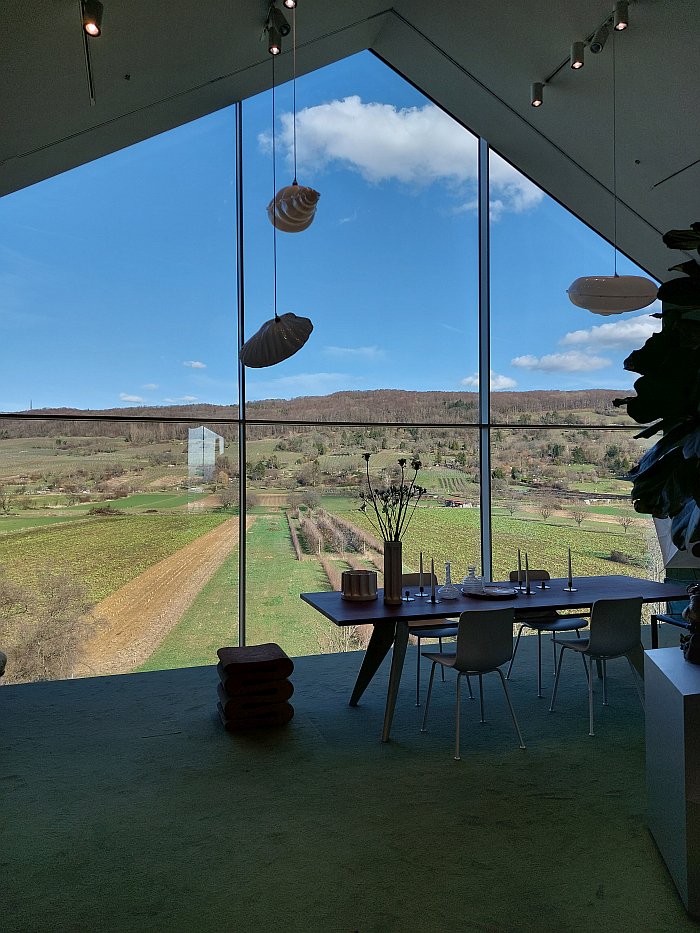 A view across the Tüllinger Berg from the VitraHaus