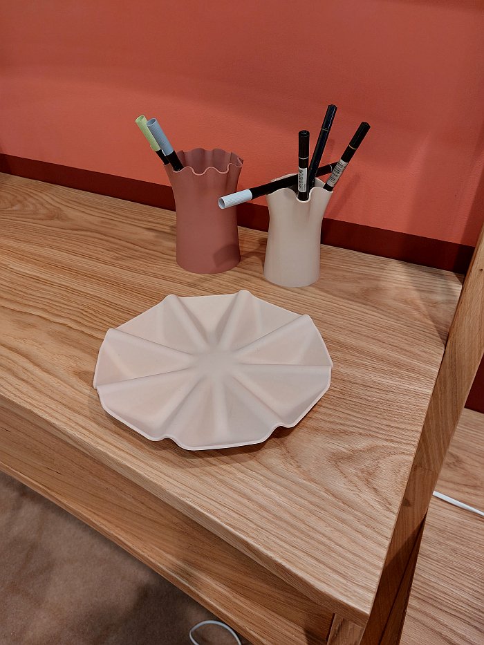 Components of the Bold collection by András Kerékgyártó for Brave Home, as seen at Magyar Design, Otthon Design Budapest 2024