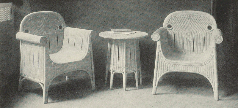 Chairs by Elisabeth von Baczko realised by Korbmacher Kapsch, Bremen