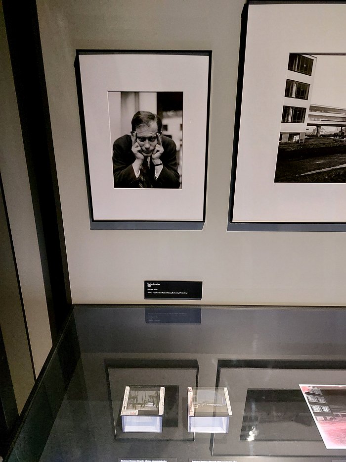 Walter Gropius still eyeing up Lucia Moholy's glass negatives... Unbelievable, as seen at Lucia Moholy: Exposures, Kunsthalle Praha