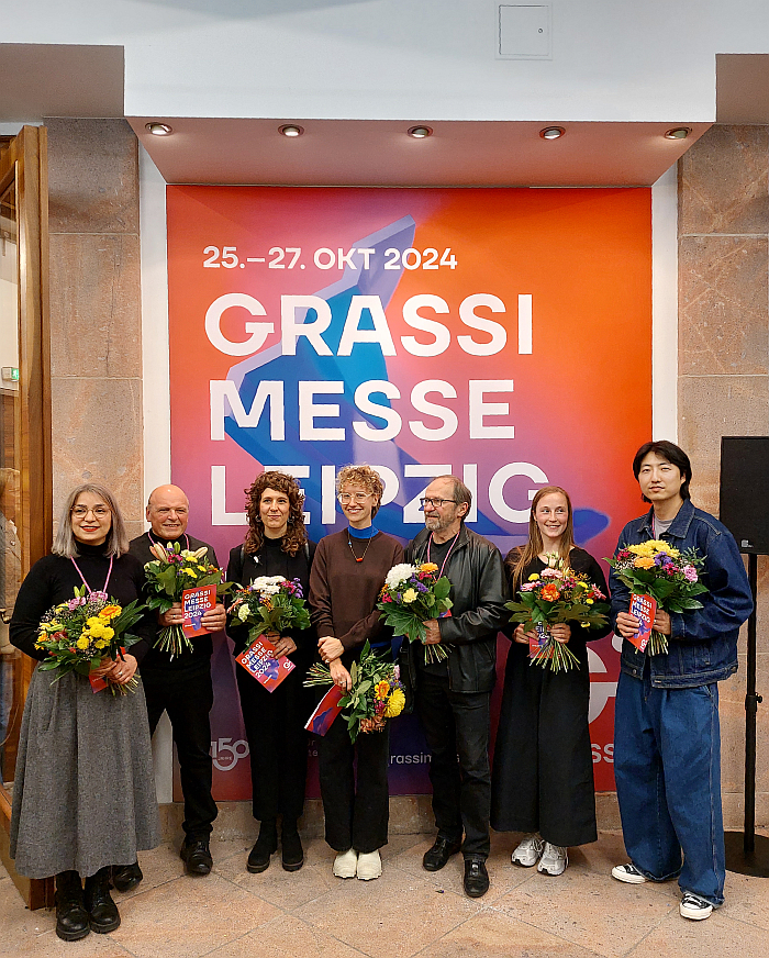 Grassimesse Leipzig 2024 - Grassipreis Winners. Congratulations to all!!