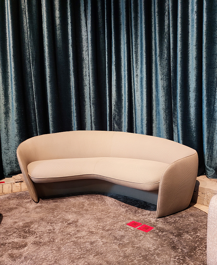 Pulse sofa by Hevesi Annabella for Self and Scope, as seen at Budapest Design Week 2024