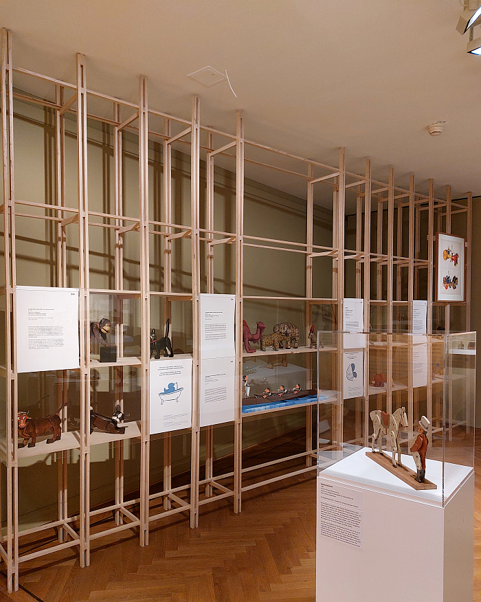 Works by Richard Riemerschmid and Zoo-Werkstätten, Munich, as seen at Design for Children, Bröhan Museum, Berlin