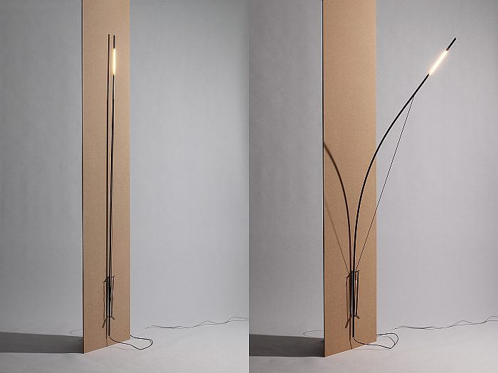 Bow by Nadja Schulze... inspired by tent poles (photos courtesy Nadja Schulze)