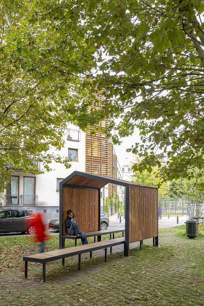 Furniture with a Roof by Lucile Soufflet (Photo Caroline Dethier, courtesy Centre for Innovation and Design at Grand-Hornu, Hornu)