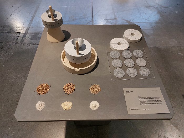 Flour Mills by Soraya Hassan, part of Future Food Product Service Systems in 2060, as seen at Konstfack during Stockholm Design Week 2025