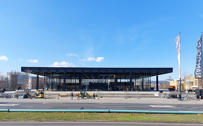 Neue Nationalgalerie, Berlin by Ludwig Mies van der Rohe (1968)