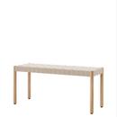 Betty Bench, TK4, 105 cm, Natural oak / natural linen