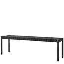 Betty Bench, TK5, 157 cm, Black / black linen