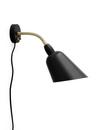 Bellevue Wall Lamp, Black/Brass