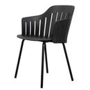 Choice Armchair, Black, Black / 4 legs