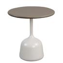 Glaze Side Table, Aluminium - Taupe, Sand