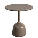 Glaze Side Table, Aluminium - Taupe, Taupe