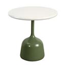 Glaze Side Table, Lava Stone - Sand, Olive green