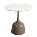 Glaze Side Table, Lava Stone - Sand, Taupe