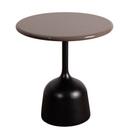 Glaze Side Table, Lava Stone - Taupe, Lava grey