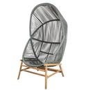 Hive Armchair , Weave small - Dusty green, Teak