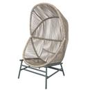 Hive Armchair , Weave small - Sand, Dusty green