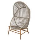 Hive Armchair , Weave small - Sand, Teak