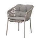 Ocean Chair, Open soft Rope – Taupe, Rise - Light brown