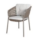 Ocean Chair, Open soft Rope – Taupe, Wove - Light brown