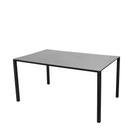 Pure Table, 150 cm x 90 cm, Concrete grey, Lava grey