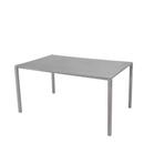 Pure Table, 150 cm x 90 cm, Concrete grey, Light grey