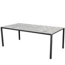 Pure Table, 200 cm x 100 cm, Multi colour, Lava grey