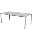 Pure Table, 200 cm x 100 cm, Multi colour, Light grey