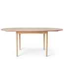 BM0121 Table, Soaped oak, Soaped oak