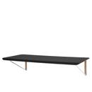 AB019 Wall Desk, Laminate black , Without drawer