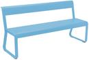 Bellevie Bench with Back, Maya blue