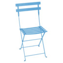 Bistro Folding Chair, Maya blue