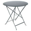 Bistro Folding Table round, H 74 x Ø 77 cm, Storm grey