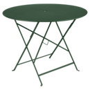 Bistro Folding Table round, H 74 x Ø 96 cm, Cedar green