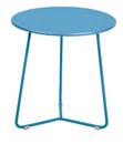 Cocotte Side Table, Maya blue