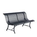 Louisiane Bench, 150 cm, Anthracite