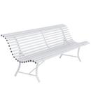 Louisiane Bench, 200 cm, Cotton white