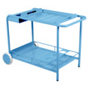 Luxembourg Bar Trolley, Maya blue