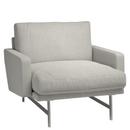 Lissoni Lounge Chair, Width 104 cm, Clay