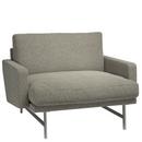 Lissoni Lounge Chair, Width 91 cm, Moss