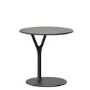 Wishbone Side Table, 45 cm, Black matt