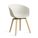 About A Chair AAC 22, Melange cream 2.0, Lacquered oak