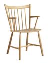 J42 Chair, Lacquered oak