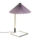 Matin Table Lamp, Ø 380 mm, Lavender, Brass polished