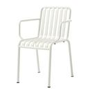 Palissade Chair, Cream white, With armrests