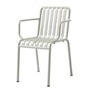 Palissade Chair, Sky grey, With armrests