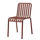 Palissade Chair, Iron red, Without armrests