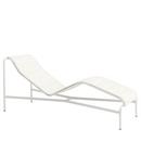 Palissade Chaise Longue, Cream white, With cushion, Without neck pillow